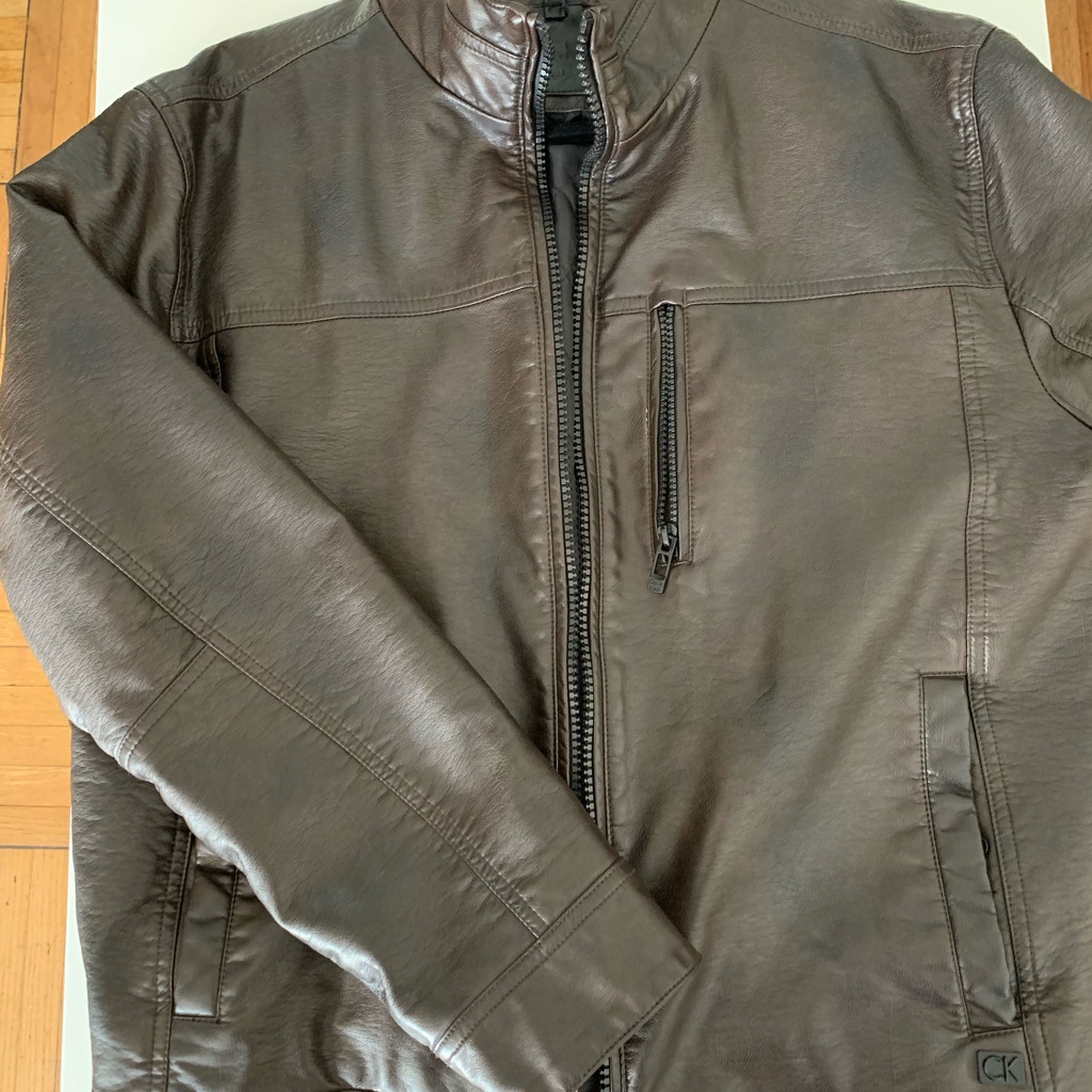 Calvin Klein Leather Jacket For Men